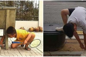 10 Potret lucu akibat lagi kurang fokus ini bikin pengen ketawa