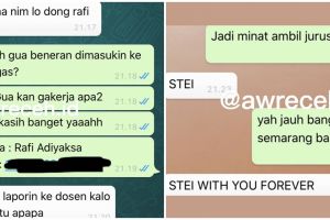 10 Chat WA lucu teman sekelas ini endingnya bikin susah nahan tawa