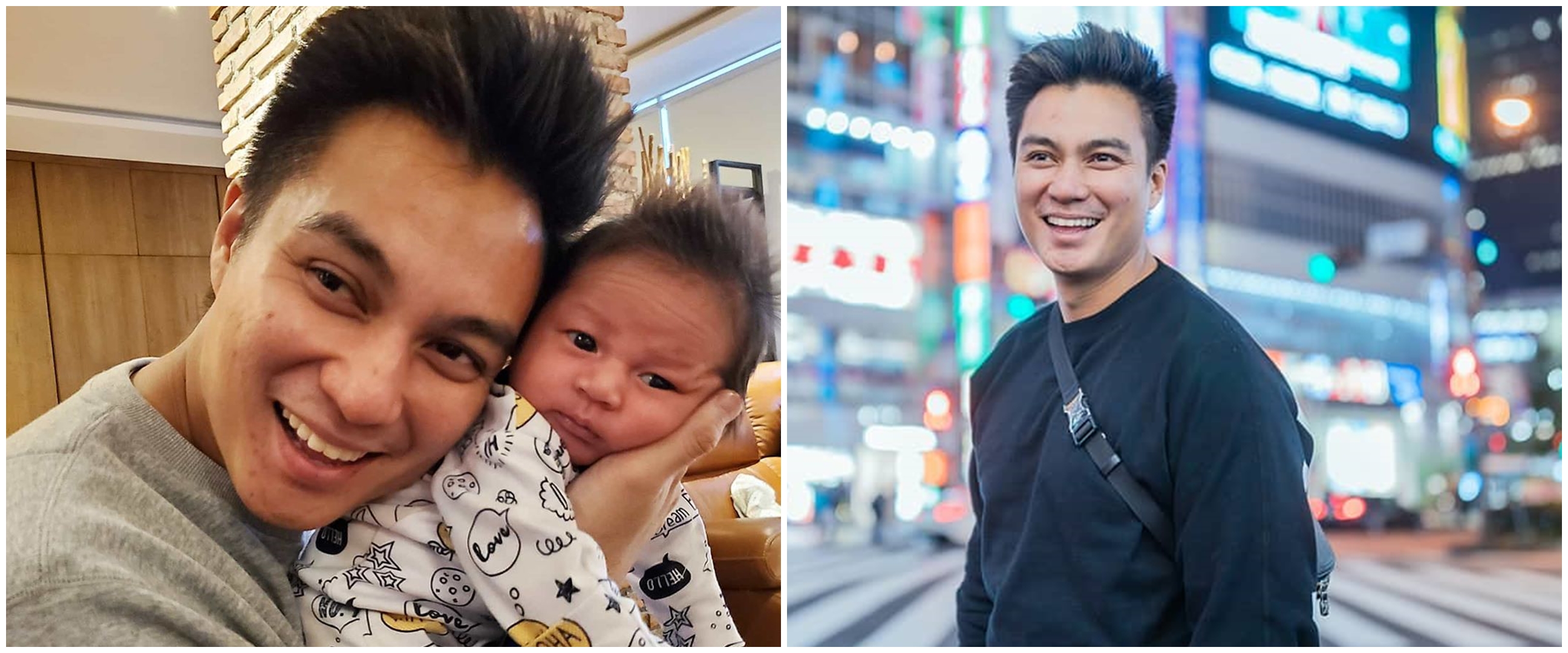 Pamer foto masa kecil, paras Baim Wong mirip banget sang anak