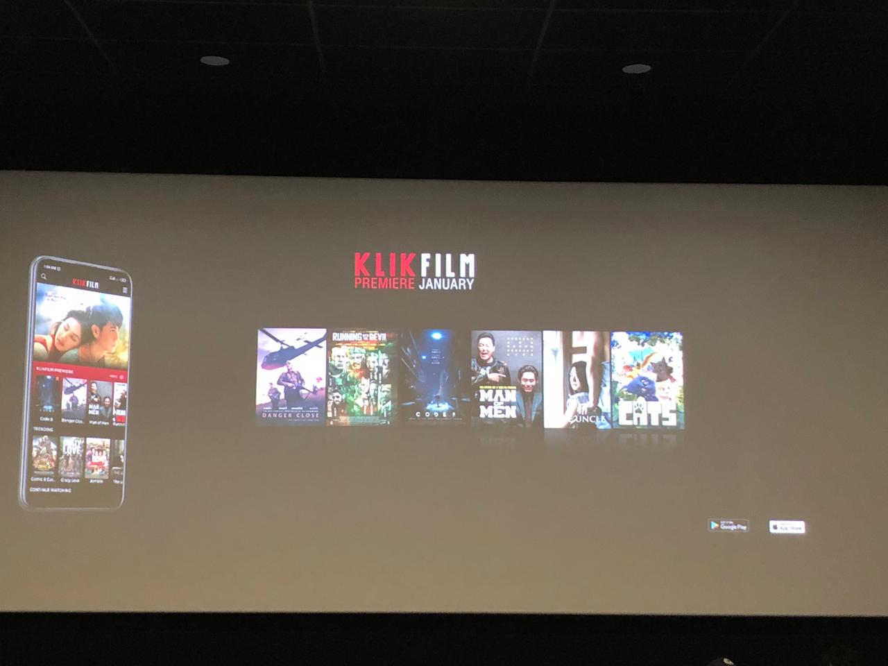 KlikFilm, aplikasi nonton film online legal multi genre