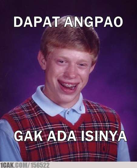 10 Meme isi angpao Imlek ini lucunya bikin senyum kecut