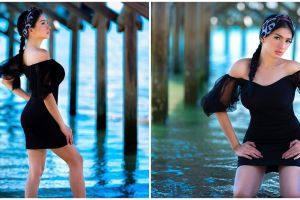 8 Potret Angel Karamoy tanpa makeup tebal, manis & memesona