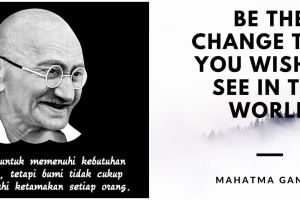 40 Kata-kata quote bijak Mahatma Gandhi tentang kehidupan