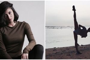 Jago taekwondo, intip 7 potret Aghniny Haque pamer tendangan maut