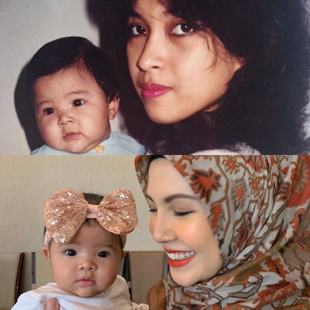 Unggah foto masa kecil, wajah Ratna Galih mirip sang putri