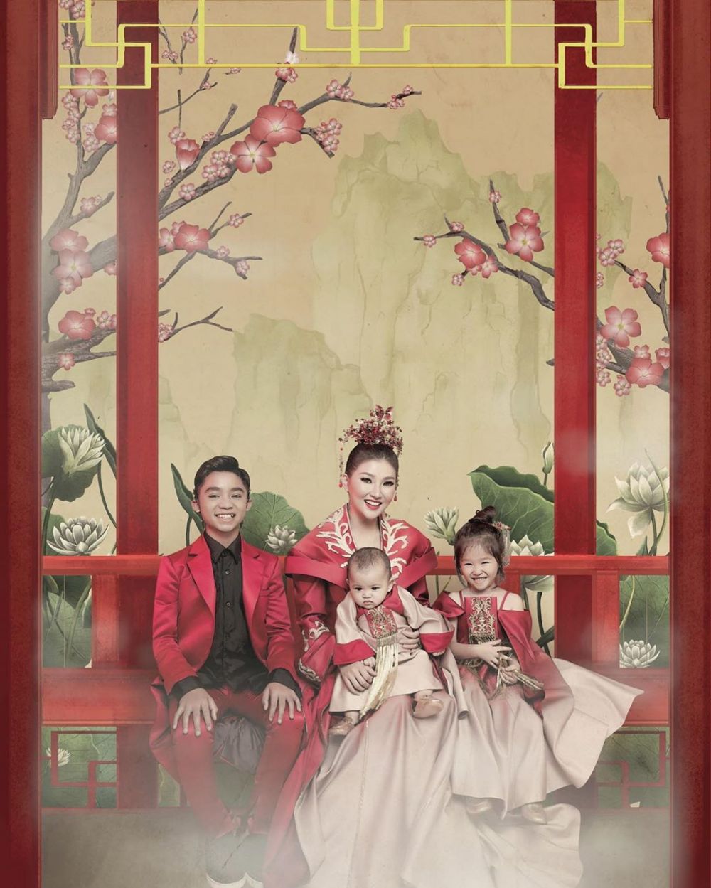 Rayakan Imlek, Betrand Peto dapat nama baru dari Ruben Onsu