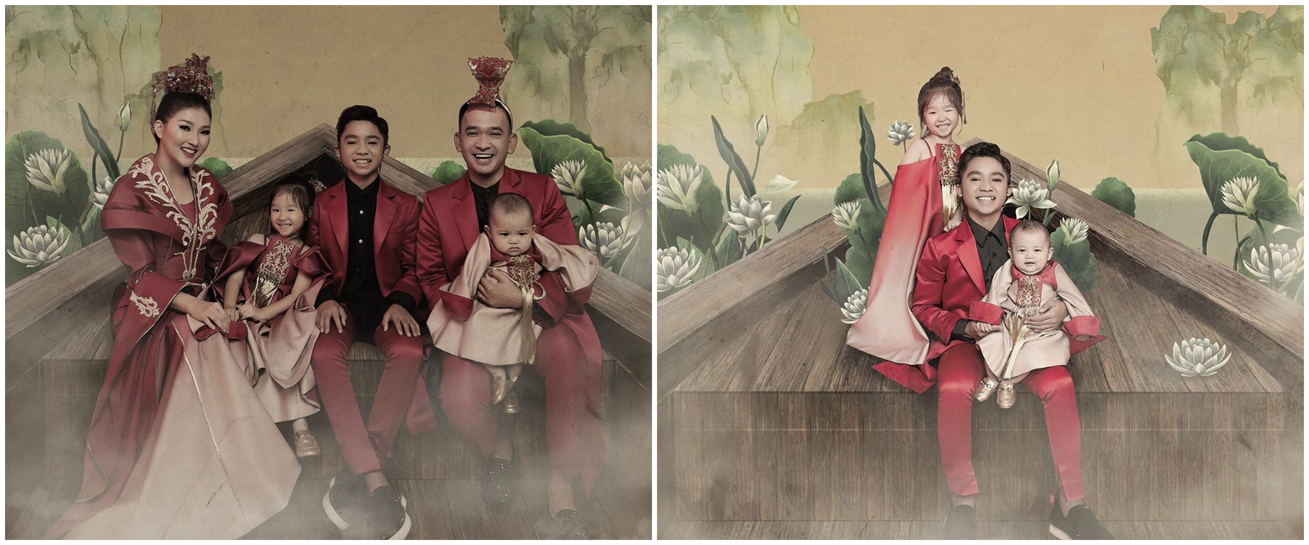 Rayakan Imlek, Betrand Peto dapat nama baru dari Ruben Onsu