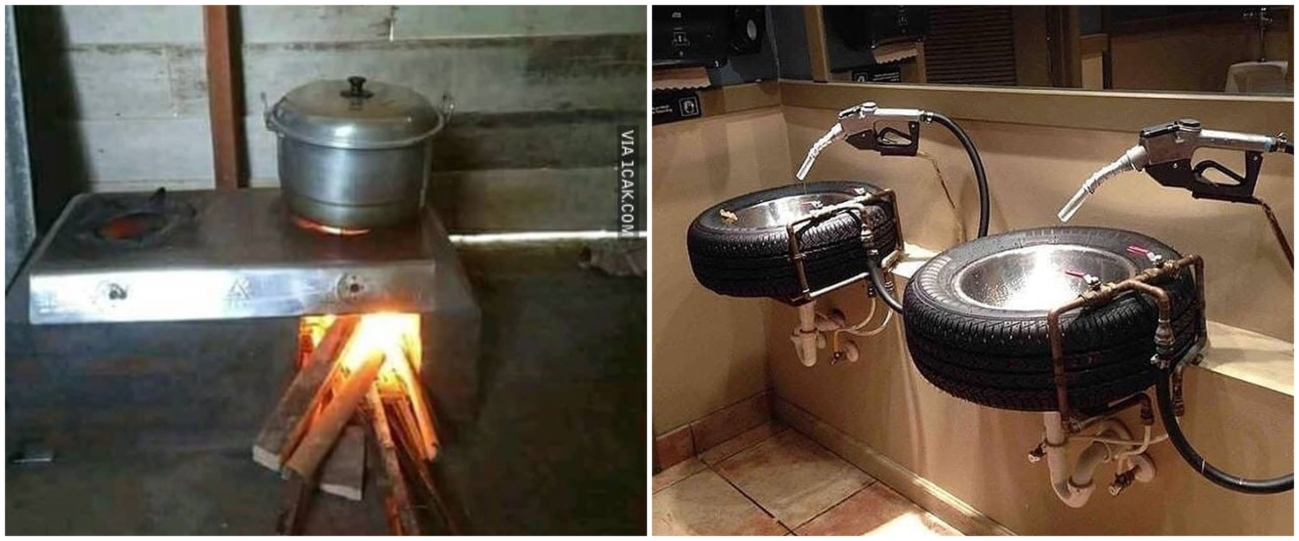 10 Kreasi nyeleneh perabot rumah tangga ini kocak abis