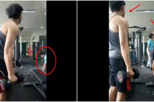 Viral pria jatuh dari atap, pertanyaan orang sekitar bikin bingung