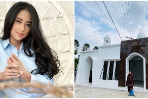 9 Potret musala Dewi Perssik untuk mendiang ayahnya