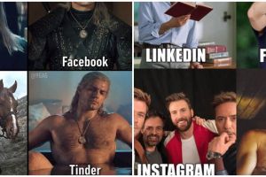 10 Meme beda foto LinkedIn, Facebook, Instagram, & Tinder