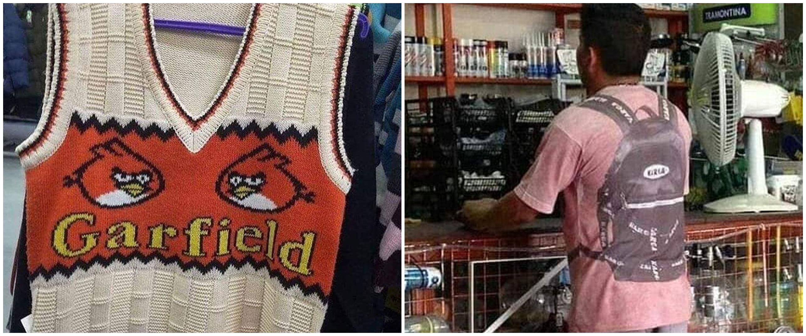 10 Kreasi nyeleneh desain baju ini bikin geleng kepala