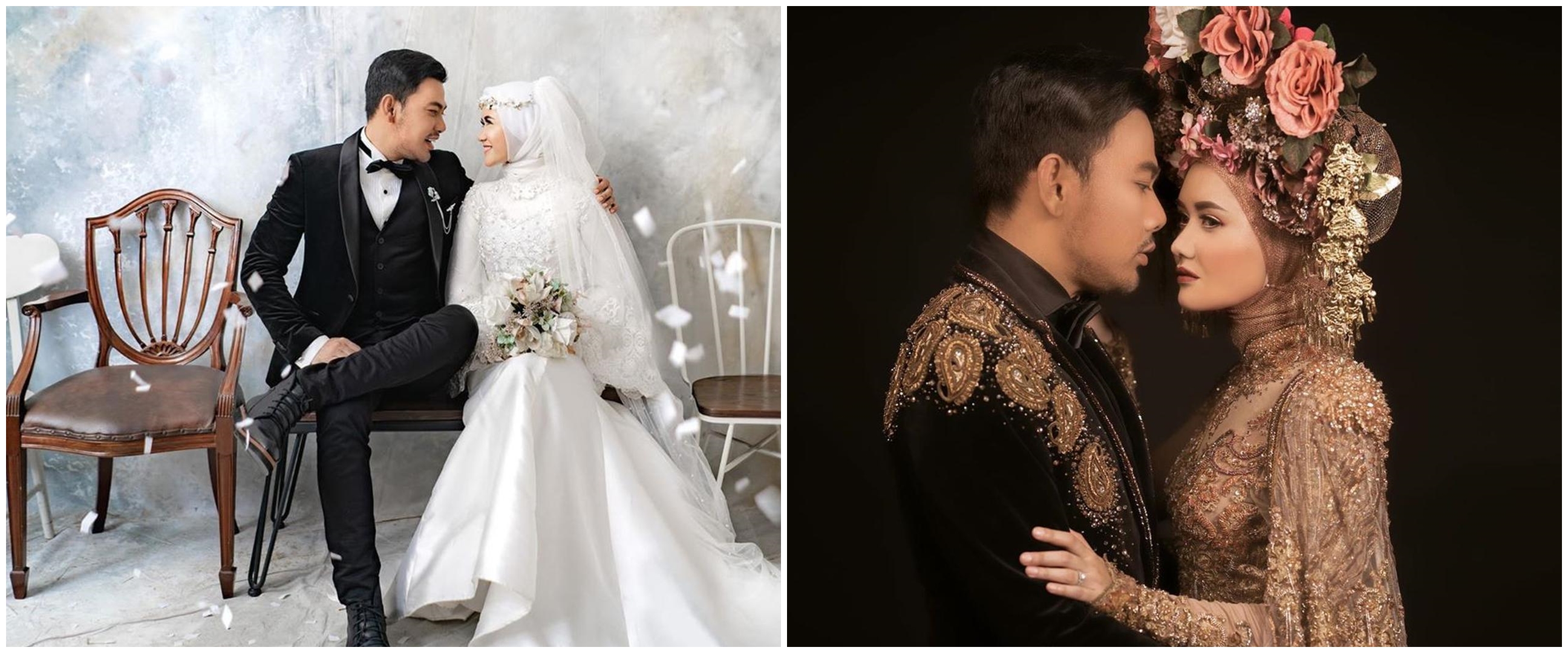 7 Gaya post-wedding Fikoh LIDA dan Fomal, so sweet