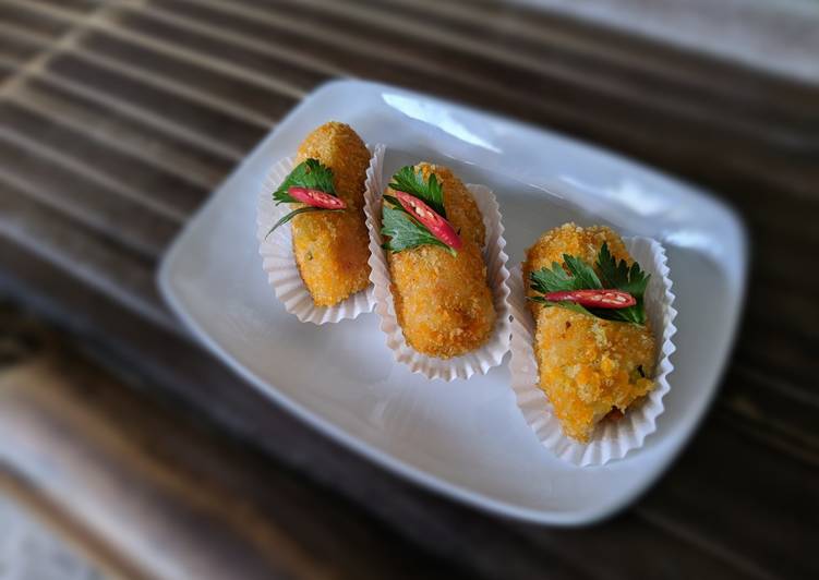 10 Resep kroket berbagai isi, cocok untuk bekal sekolah