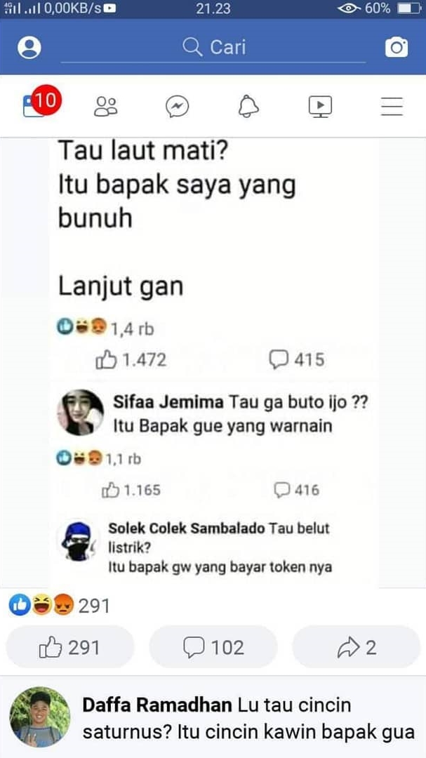 10 Tanya jawab lucu di grup Facebook ini endingnya kocak