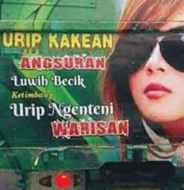 15 Tulisan lucu Bahasa Jawa  di truk  ini bikin ketawa