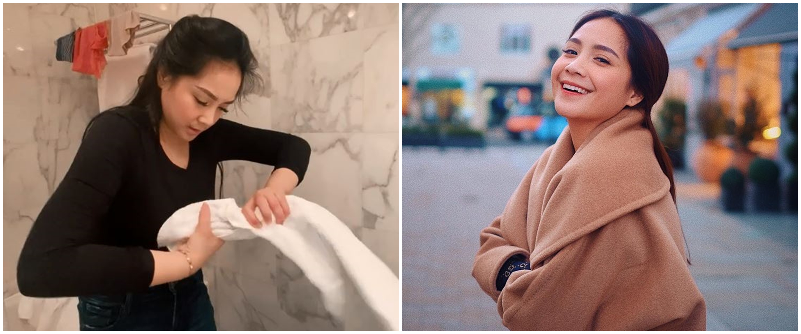 8 Momen Nagita Slavina cuci pakaian sendiri ini jadi sorotan