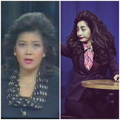 Potret seleb tirukan gaya artis lain ini curi perhatian Instagram 