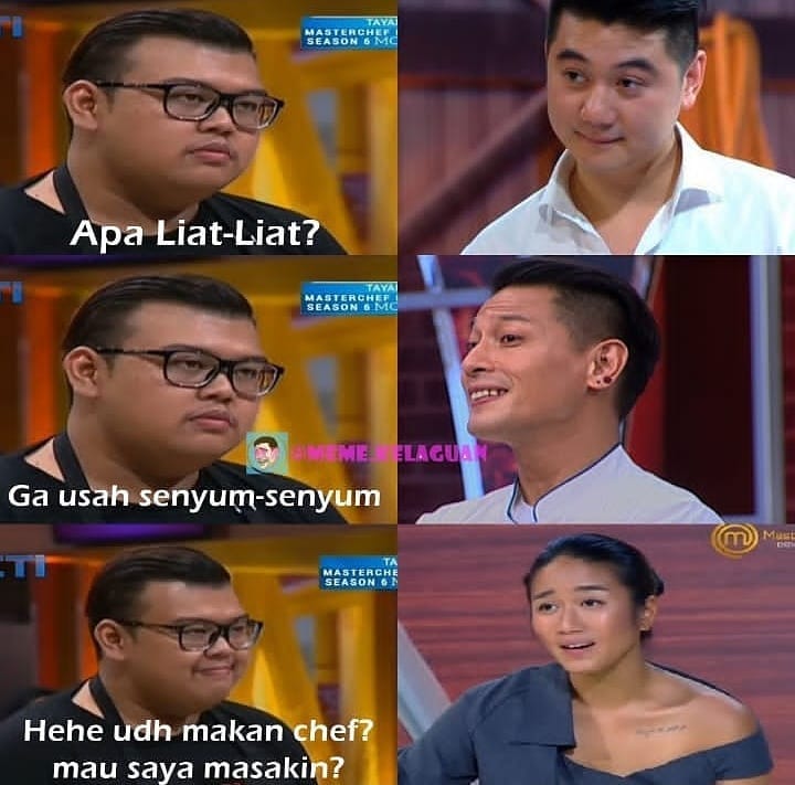 12 Meme lucu ekspresi wajah juri MasterChef, bikin ngakak