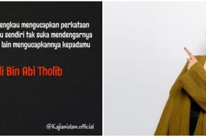 119 Kata-kata Ali bin Abi Thalib tentang kehidupan, pertebal iman