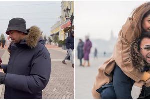 6 Potret Raffi & Nagita bagi duit di Budapest, totalnya puluhan juta