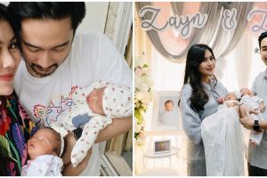 Momen 5 seleb ganteng momong anak kembarnya, telaten banget