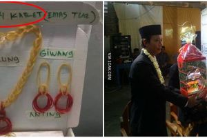 10 Potret mahar nikah nyeleneh ini bikin pengantin senyum tipis