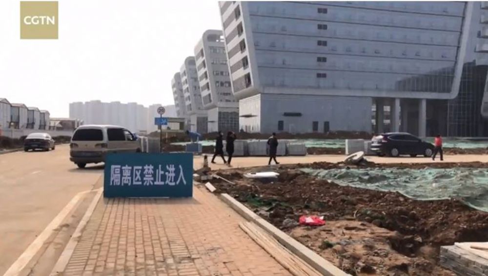7 Foto rumah sakit Virus Corona di China, dibangun dua hari