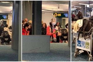 Takut kena virus Corona, wanita ini pakai galon sebagai masker