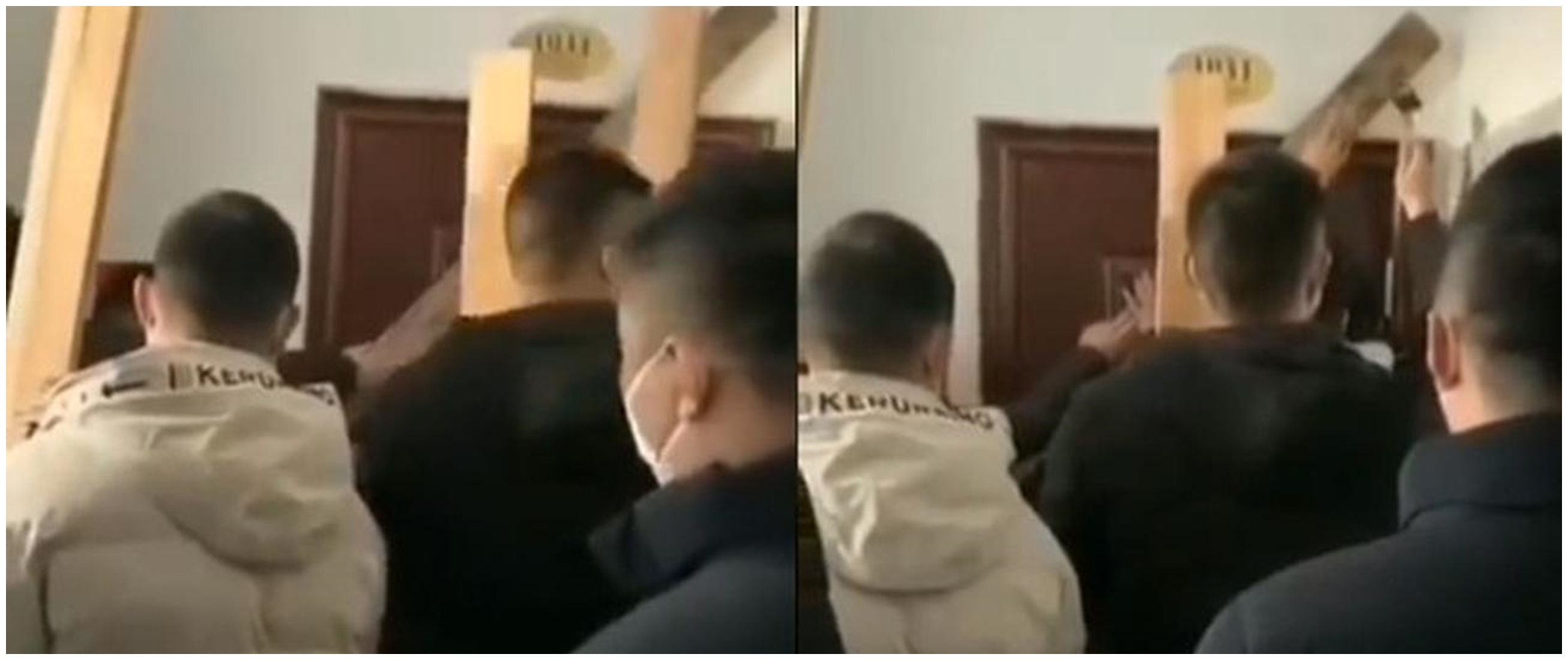 Viral pria dikunci di rumah oleh keluarga usai pulang dari Wuhan