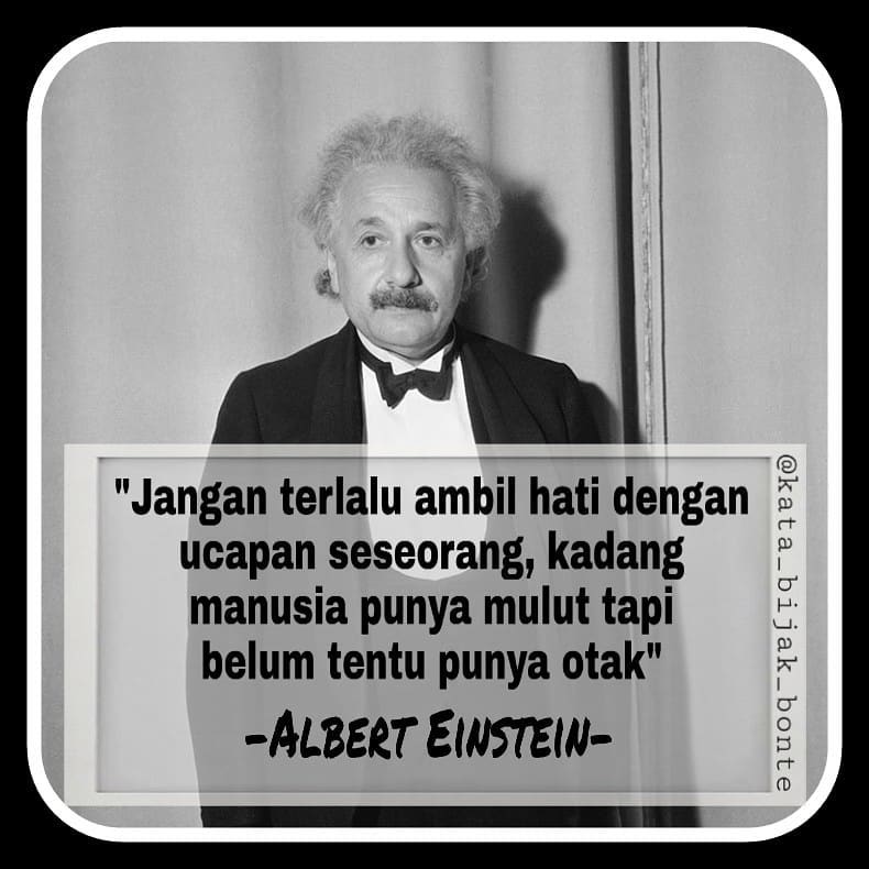 38 Kata Kata Quote Albert Einstein Tentang Kehidupan Penuh M