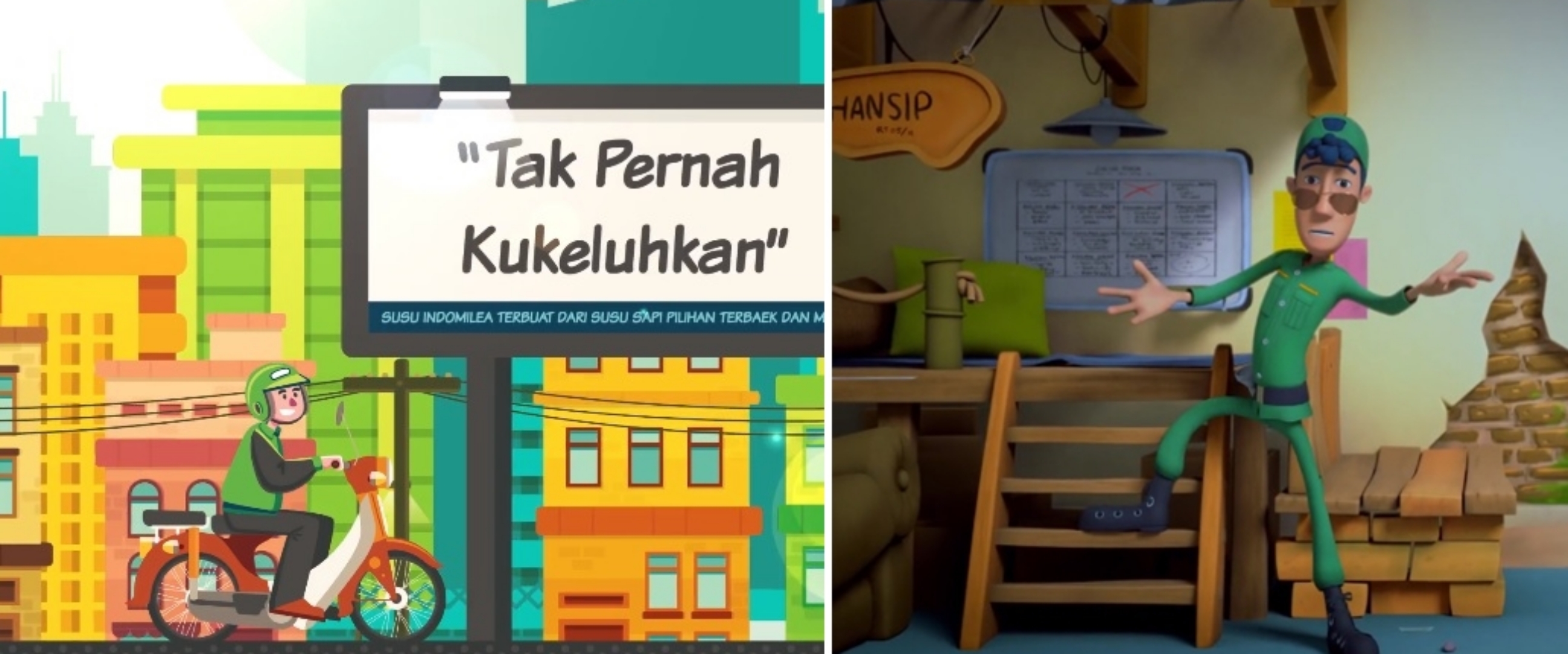 8 Video Klip Animasi Ini Seru Abis Ada Kisah Hansip Yang Jatuh C