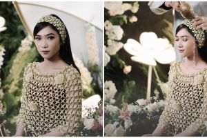 9 Momen siraman Isyana Sarasvati, ekspresinya antimainstream