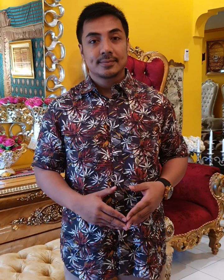Penampakan rumah Ustaz Riza Muhammad Instagram 