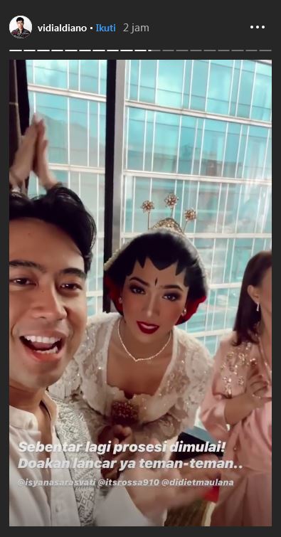 10 Momen akad nikah Isyana Sarasvati & Rayhan, penuh kebahagiaan