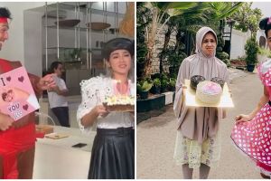 Beri kejutan ultah, 4 selebriti ini kenakan kostum unik