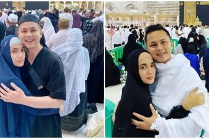 Hamil muda, ini 9 momen umrah Ussy Sulistiawaty & Andhika Pratama