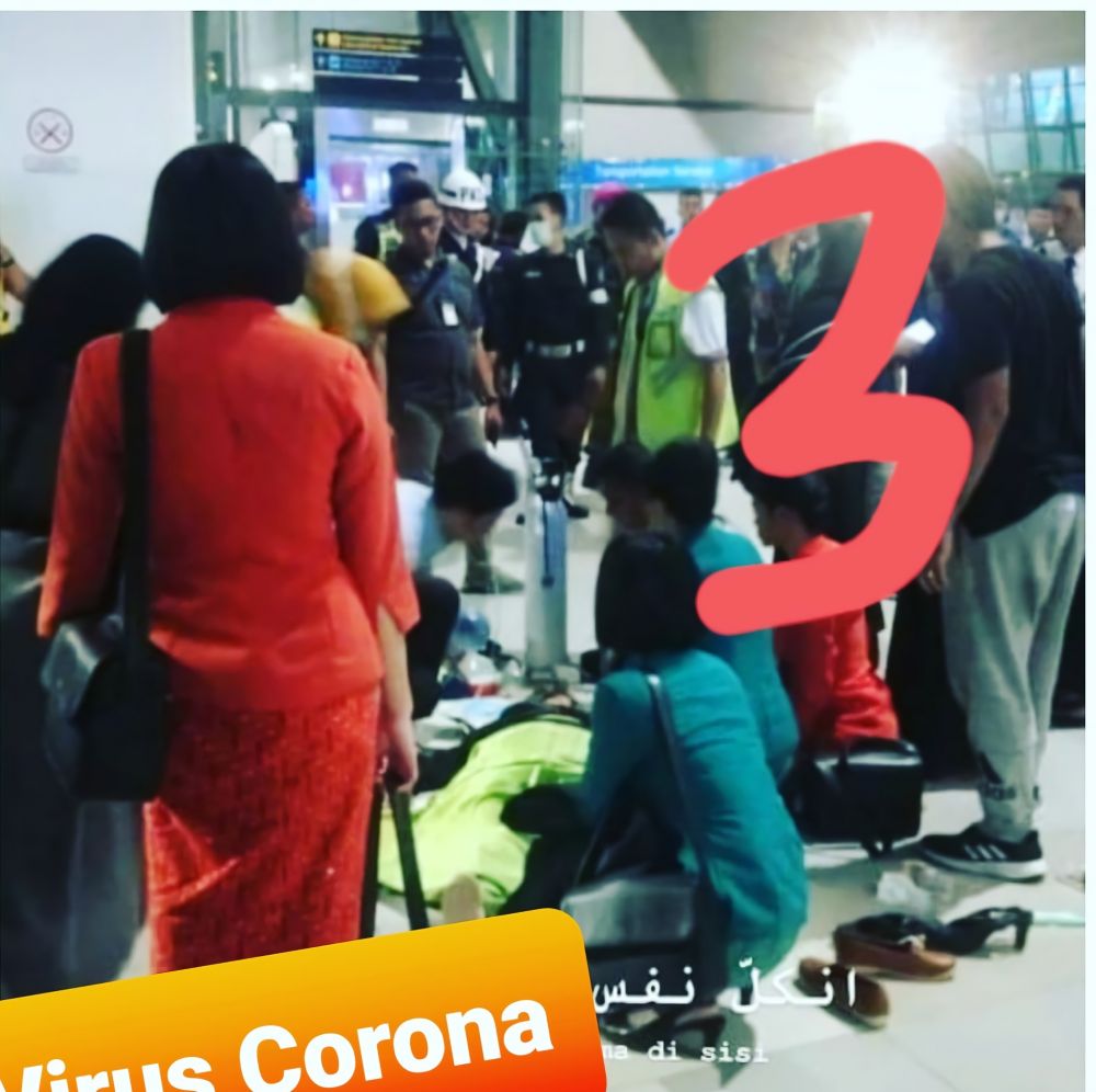 4 Foto kejadian virus Corona di Indonesia ini ternyata hoaks