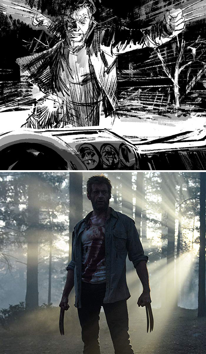 Gambar sketsa di balik 10 film box office Hollywood ini menakjubkan