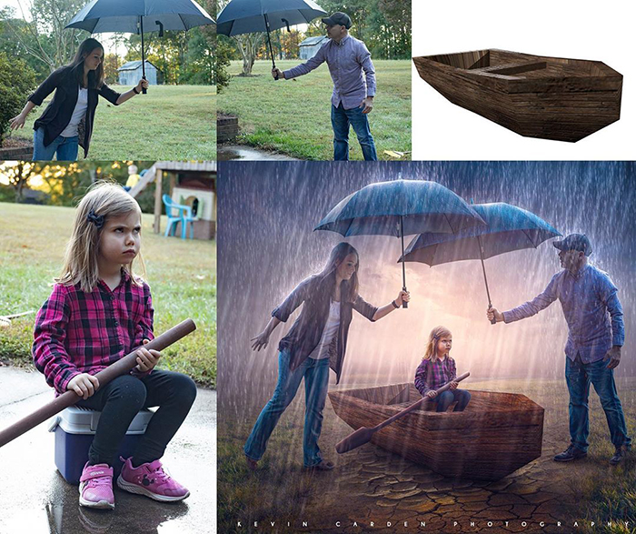 10 Potret before-after editan seniman, hasilnya menakjubkan