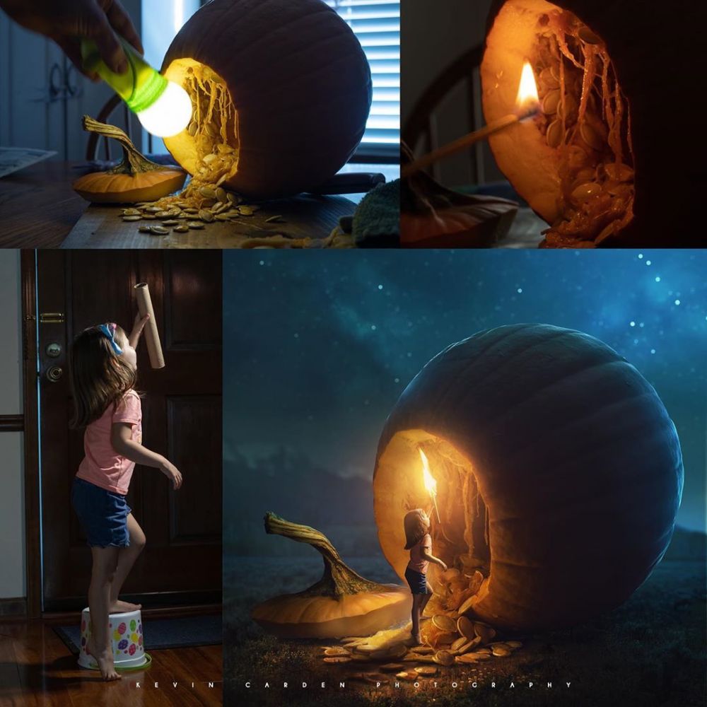 10 Potret before-after editan seniman, hasilnya menakjubkan