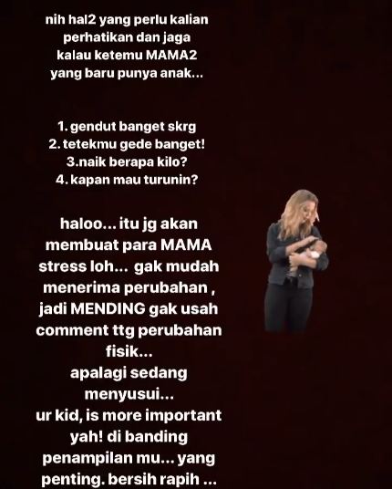 Curhat Aura Kasih jadi korban mom shaming, penuh dukungan