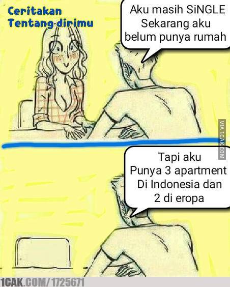 10 Meme lucu nyindir tipe idaman cewek ini bikin senyum getir