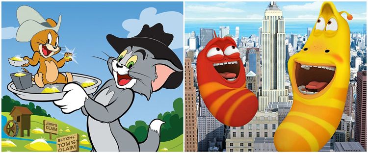 7 Film  kartun  tanpa dialog terlucu Tom  Jerry  hingga La