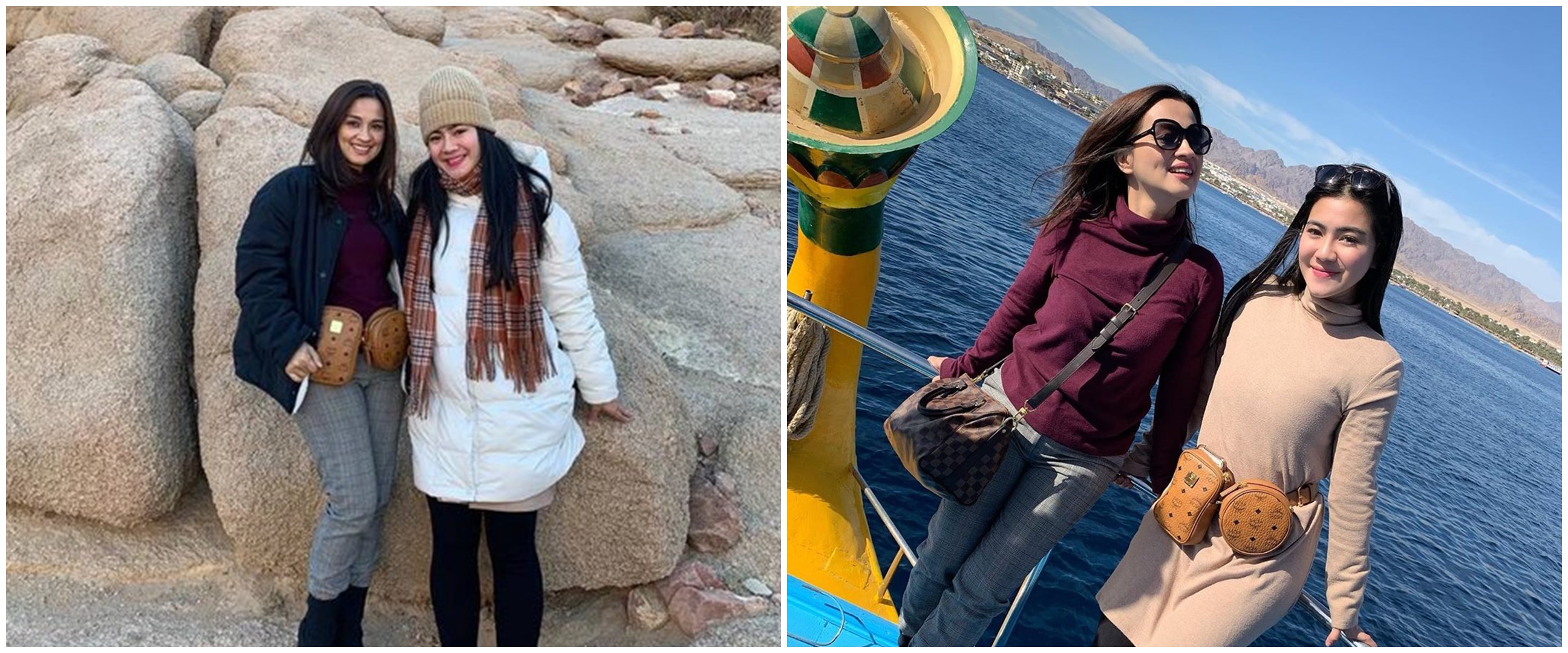 8 Potret kebersamaan Felicya Angelista & mama, bak kakak adik 