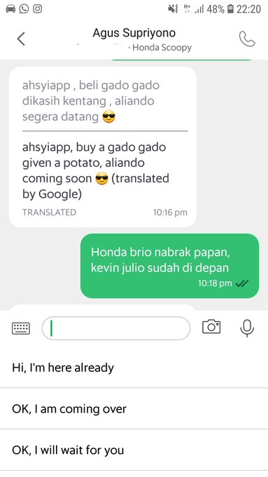 12 Chat lucu candaan penumpang & driver ojek online, kocak