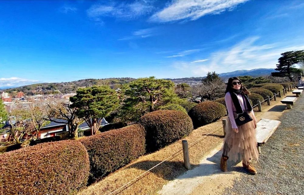 10 Momen liburan Via Vallen ke Jepang, fotonya dikira editan