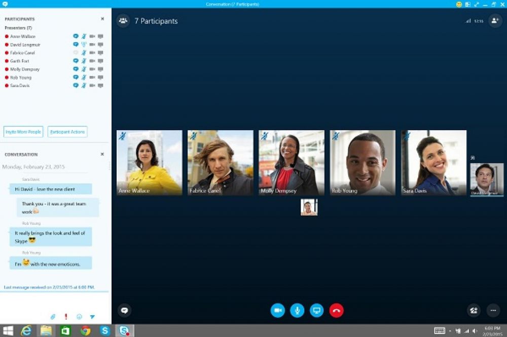 Cara mengubah foto profil di Skype melalui komputer dan HP