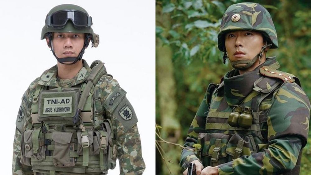 4 Momen cocoklogi AHY & Annisa dengan Hyun Bin & Son Ye-jin