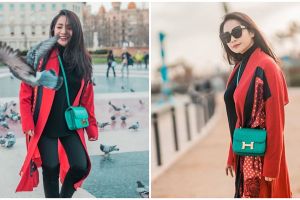 Harga 4 fashion item OOTD Nagita Slavina di Barcelona, bikin melongo